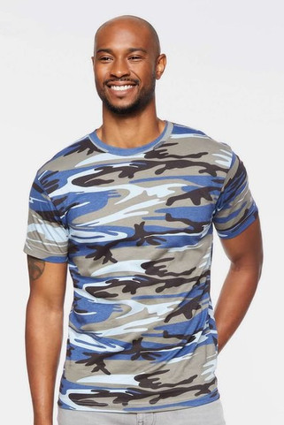 Code Five 3907 - Camiseta de camuflaje para hombre