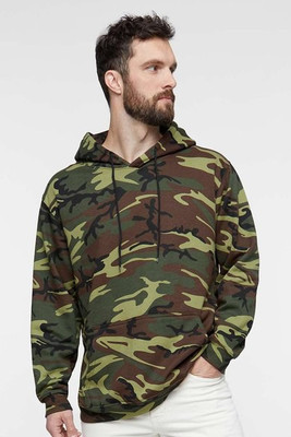 Code Five 3969 - Sudadera Unisex Camo Fleece Hoodie