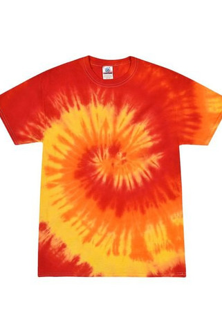 Colortone 1000 - Unisex Multi-Color Tie-Dyed T-Shirt