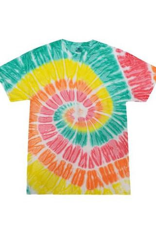 Colortone 1000 - Camiseta Unisex Multicolor Tie-Dyed