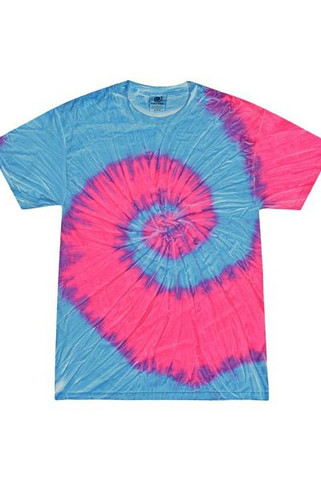 Colortone 1000 - Camiseta Unisex Multicolor Tie-Dyed