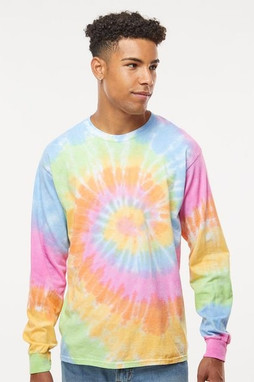 Colortone 2000 - Camiseta de manga larga teñida unisex