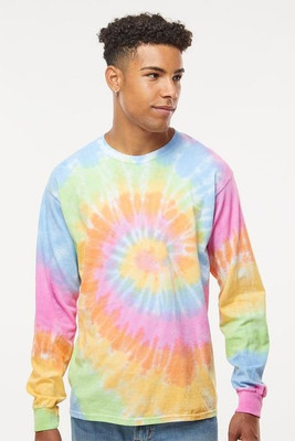 Colortone 2000 - Camiseta de manga larga teñida unisex