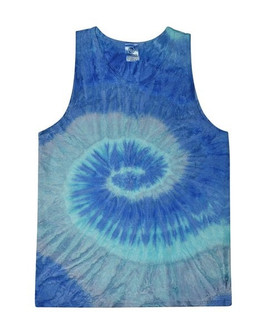 Colortone 3500 - Unisex Tie-Dyed Tank Top