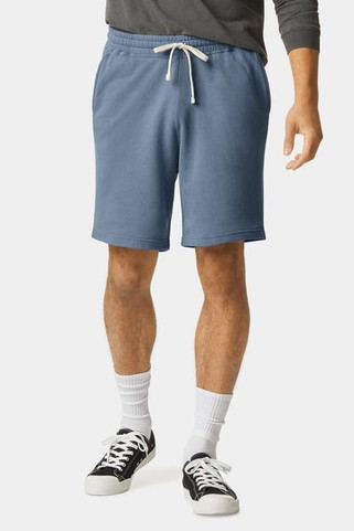 Comfort Colors 1468 - Pantalón corto unisex de forro polar ligero teñido en prenda