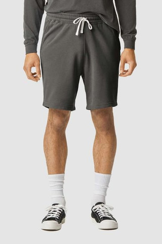 Comfort Colors 1468 - Pantalón corto unisex de forro polar ligero teñido en prenda