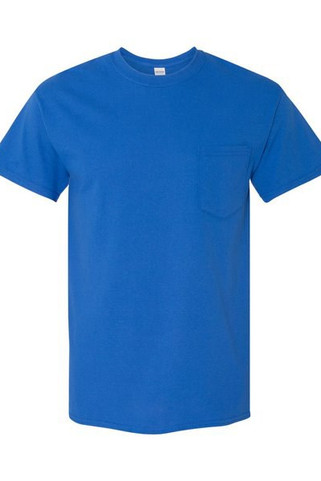 Gildan 5300 - Camiseta de bolsillo de algodón grueso para adultos