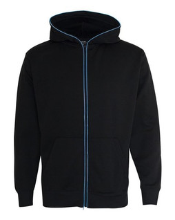 J. America 8668 - Mens Glow Full-Zip Hooded Sweatshirt