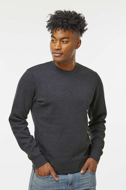 J. America 8721 - Sudadera Unisex BTB Fleece Crewneck