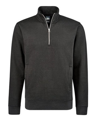 J. America 8722 - Sudadera Unisex BTB Fleece Quarter-Zip