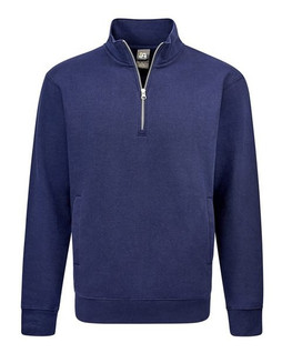 J. America 8722 - Unisex BTB Fleece Quarter-Zip Sweatshirt