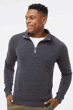 J. America 8869 - Mens Triblend Quarter-Zip Sweatshirt