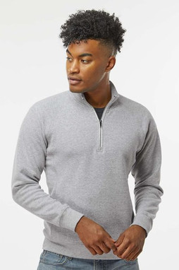 J. America 8869 - Sudadera Triblend Quarter-Zip para hombre