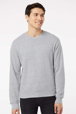 J. America 8870 - Unisex Triblend Fleece Crewneck Sweatshirt