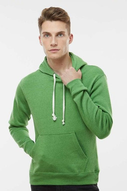 J. America 8871 - Mens Triblend Fleece Hooded Sweatshirt