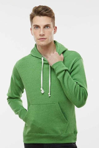 J. America 8871 - Sudadera con capucha Triblend Fleece para hombre