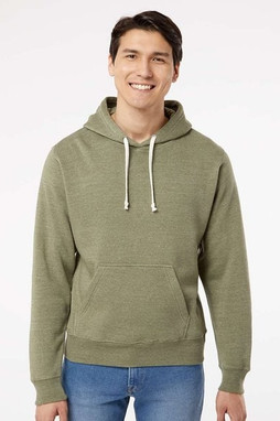 J. America 8871 - Mens Triblend Fleece Hooded Sweatshirt