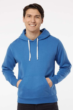 J. America 8871 - Mens Triblend Fleece Hooded Sweatshirt