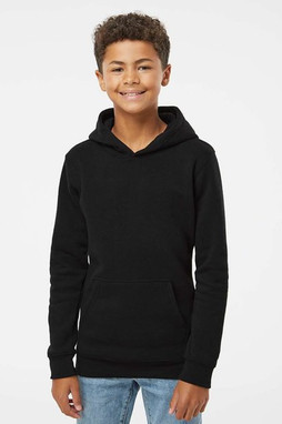 J. America 8880 - Youth Triblend Fleece Hooded Sweatshirt