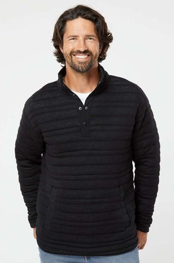 J. America 8895 - Mens Horizon Half-Snap Pullover