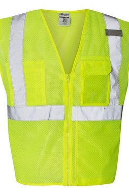 Kishigo 1532 - Unisex Clear ID Vest with Zipper Closure