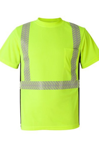 Kishigo 9114-9115 - Camiseta unisex Premium Black Series® Breathable Tape Class 2