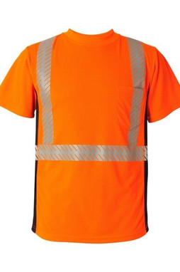 Kishigo 9114-9115 - Unisex Premium Black Series® Breathable Tape Class 2 T-Shirt