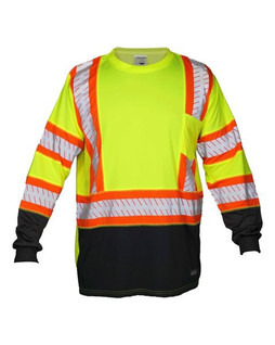 Kishigo 9181 - Unisex DOT Class 3 Long Sleeve T-Shirt