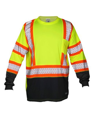 Kishigo 9181 - Unisex DOT Class 3 Long Sleeve T-Shirt