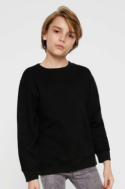 LAT 2225 - Youth Elevated Fleece Crewneck Sweatshirt
