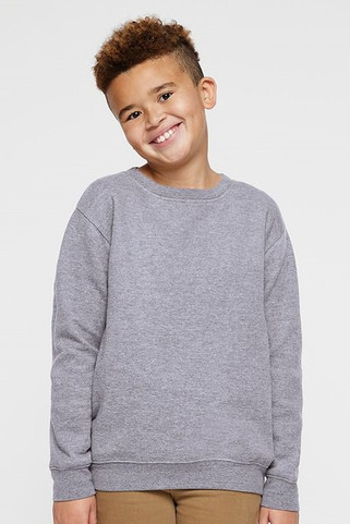 LAT 2225 - Youth Elevated Fleece Crewneck Sweatshirt