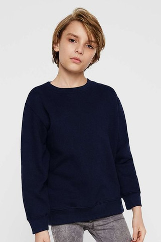 LAT 2225 - Youth Elevated Fleece Crewneck Sweatshirt