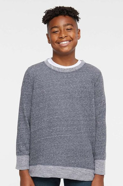 LAT 2279 - Sudadera juvenil Harborside Mélange French Terry Crewneck Sweatshirt