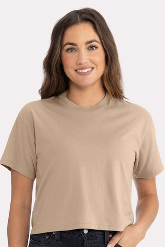Next Level 1580 - Crop Top Ideal para mujer
