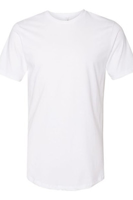Next Level 3602 - Camiseta de cuerpo largo de algodón para hombre
