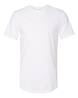Next Level 3602 - Camiseta de cuerpo largo de algodón para hombre