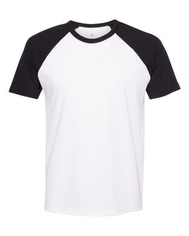 Next Level 3650 - Camiseta unisex de algodón de raglán