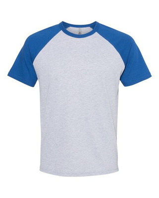 Next Level 3650 - Camiseta unisex de algodón de raglán