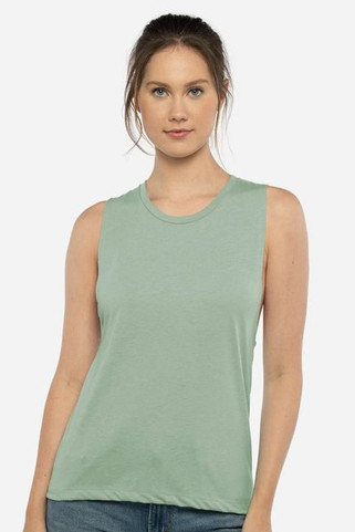 Next Level 5013 - Camiseta de tirantes Festival Muscle para mujer