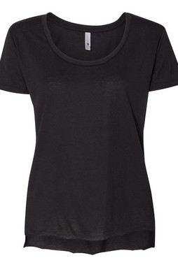 Next Level 5030 - Camiseta de mujer Festival Scoop Neck