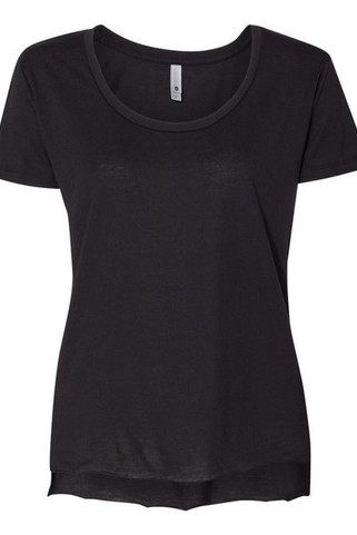 Next Level 5030 - Camiseta de mujer Festival Scoop Neck