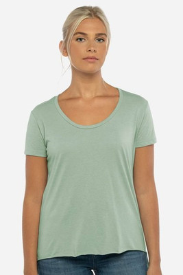 Next Level 5030 - Camiseta de mujer Festival Scoop Neck
