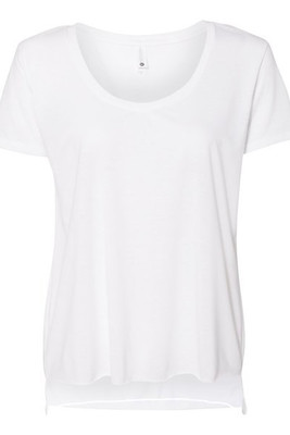 Next Level 5030 - Camiseta de mujer Festival Scoop Neck