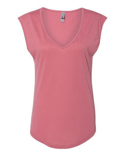 Next Level 5040 - Womens Festival Sleeveless Deep V-Neck T-Shirt