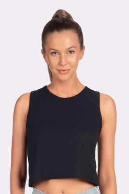 Next Level 5083 - Camiseta de tirantes Festival Crop para mujer