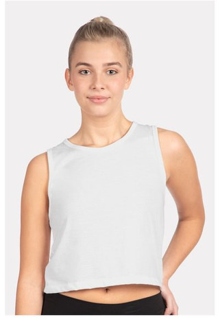 Next Level 5083 - Camiseta de tirantes Festival Crop para mujer