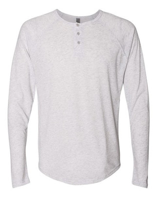 Next Level 6072 - Mens Triblend Henley T-Shirt