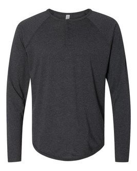 Next Level 6072 - Men's Triblend Henley T-Shirt