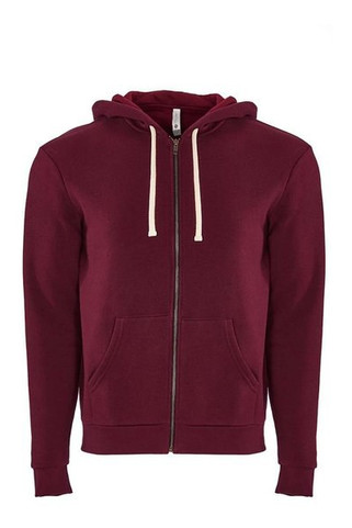 Next Level 9602 - Unisex Santa Barbara Full-Zip Hoodie Sweatshirt