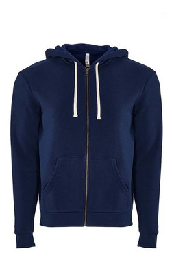 Next Level 9602 - Unisex Santa Barbara Full-Zip Hoodie Sweatshirt